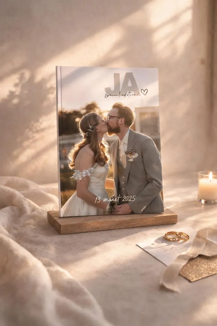 Persoonlijk trouwmagazine van Joris en Charlaine