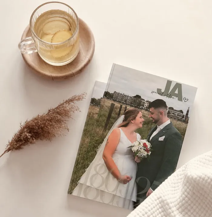 Persoonlijk trouwmagazine van Nienke en Stan
